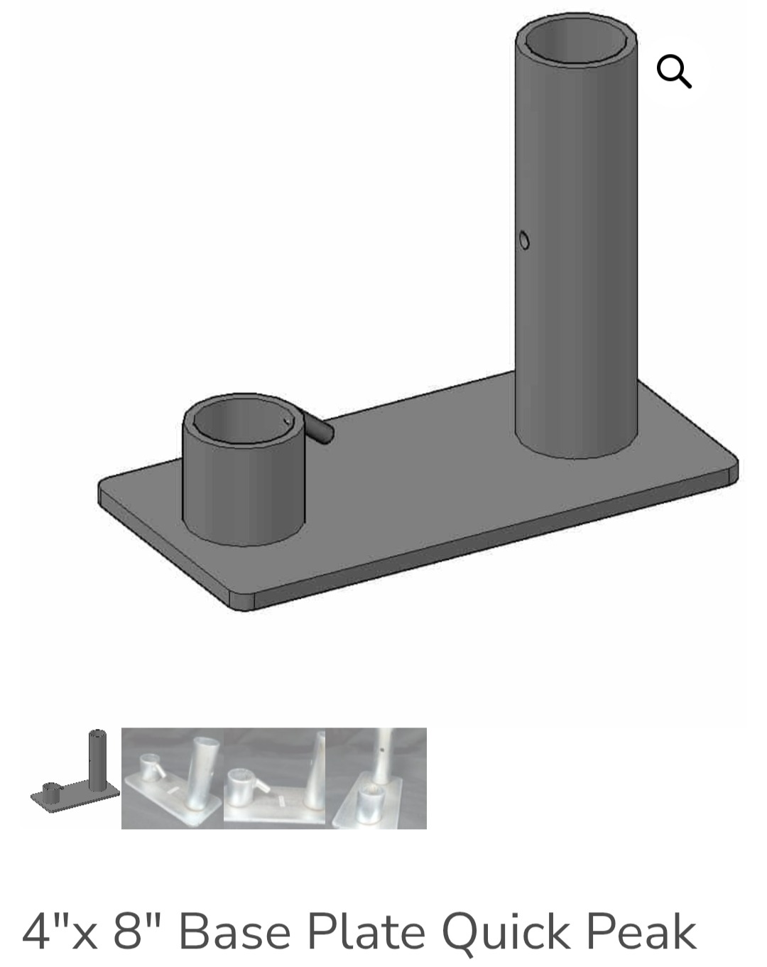 Base Plate Quick Peak