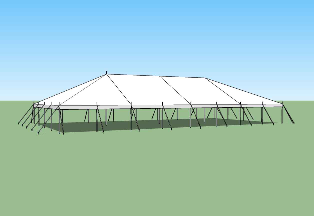 40x80 Pole Tent