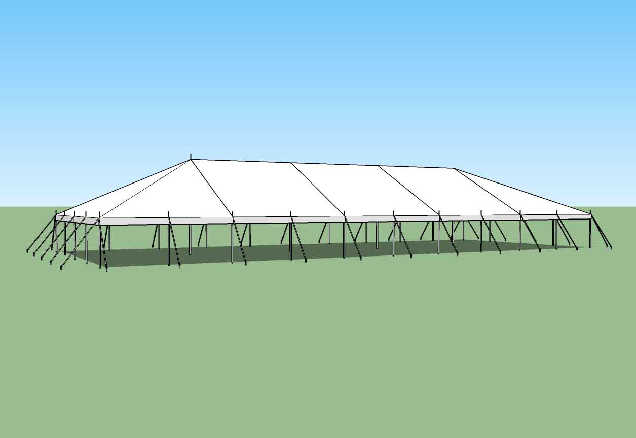 40x100 Pole Tent