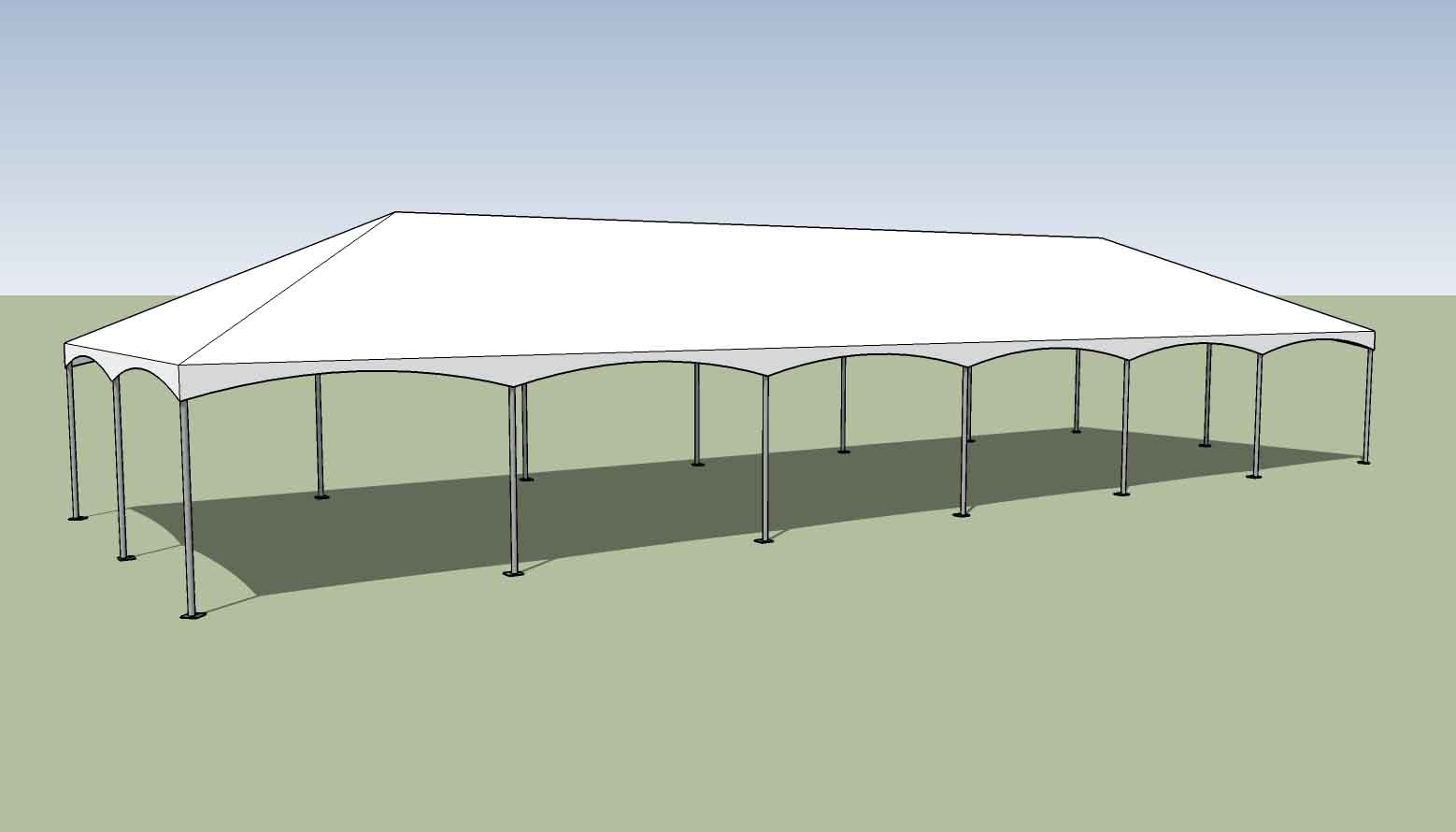 20x60 Frame Tent