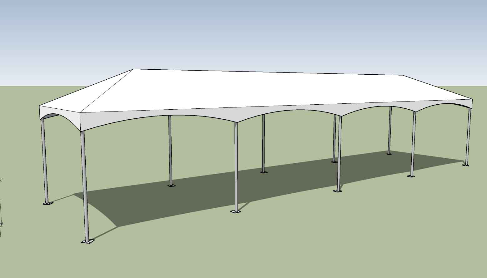 10x40 Frame Tent