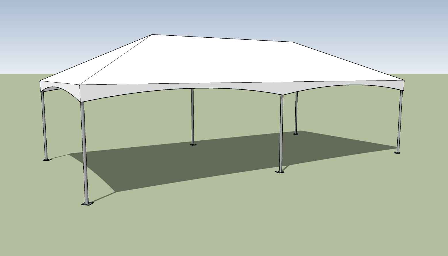 15x30 Frame Tent