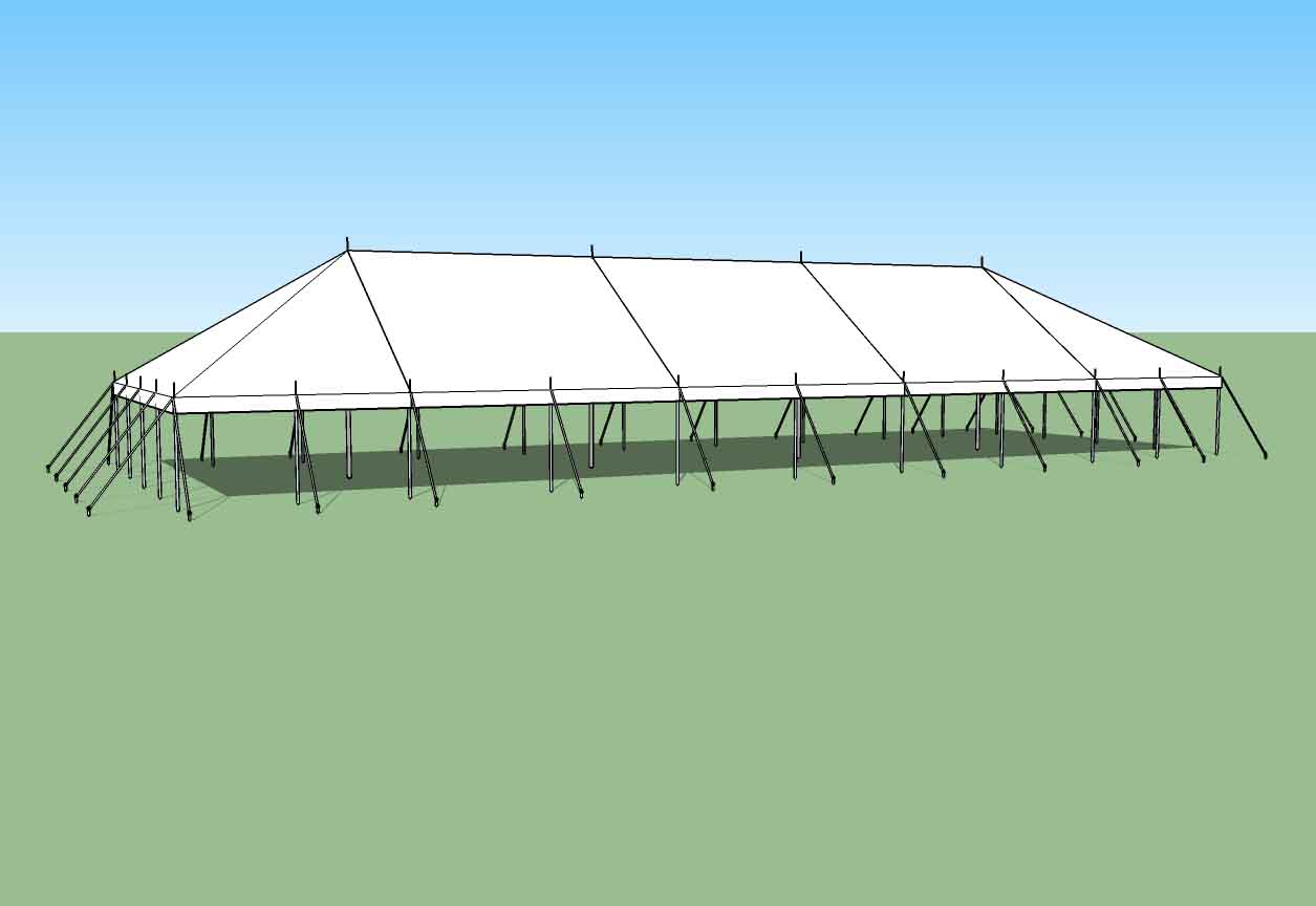 30x90 Pole Tent