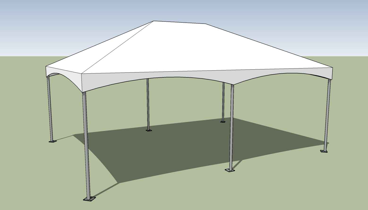 15x20 Frame Tent