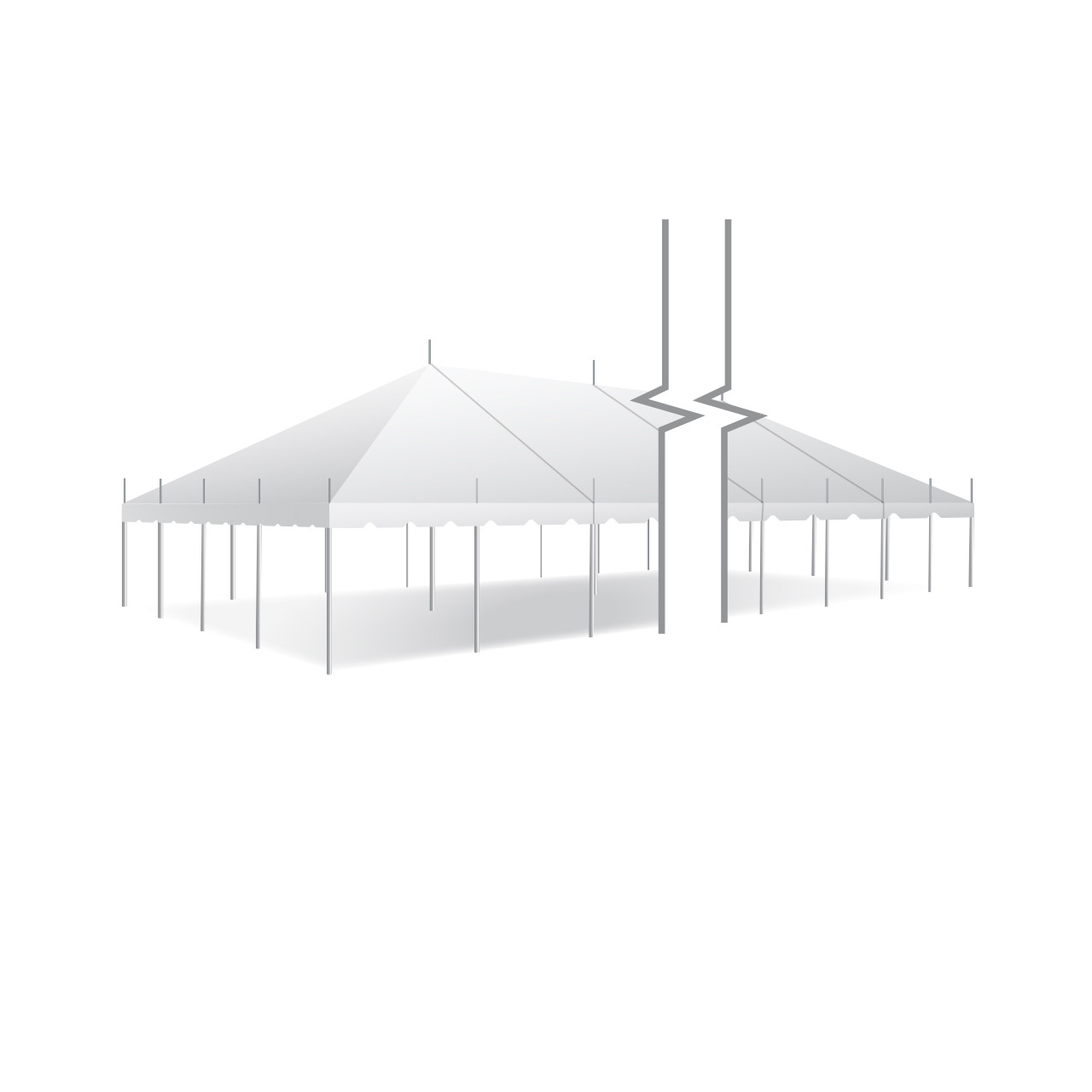 30x105 Pole Tent